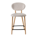 Chaise haute et tabouret de bar Toro – piètement bois