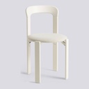 Chaise Rey – hêtre laqué, assise tapissée