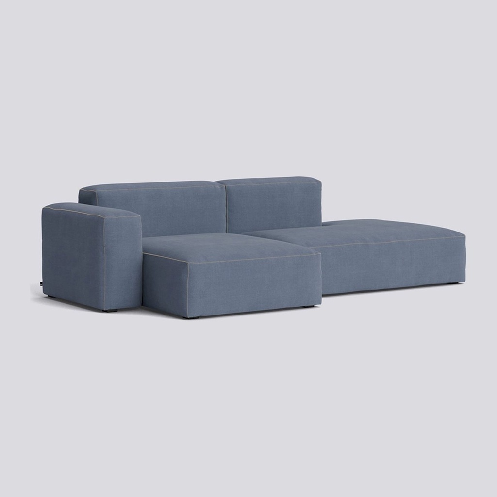 Canapé Mags Soft 2,5 places – accoudoirs bas, méridienne