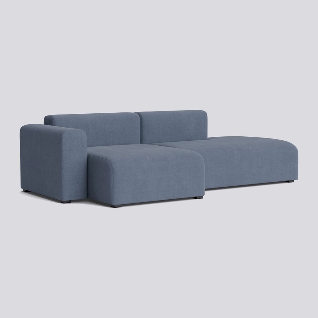Canapé Mags 2,5 places – accoudoirs bas, méridienne
