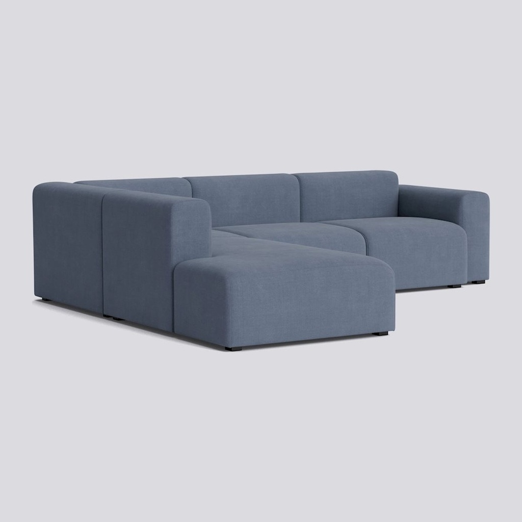 Canapé d'angle Mags – accoudoirs bas