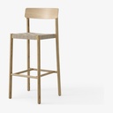 Chaise de bar Betty TK15 – assise sangle de lin