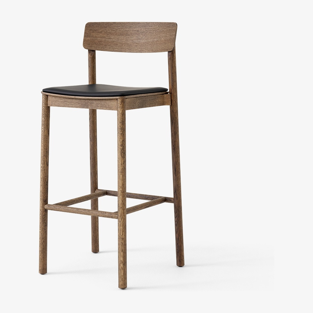 Chaise de bar Betty TK17 – assise tapissée