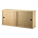 Caisson à portes coulissantes String — 78 × 37 × 20 cm