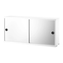 Caisson à porte coulissante miroir String — 78 × 37 × 20 cm