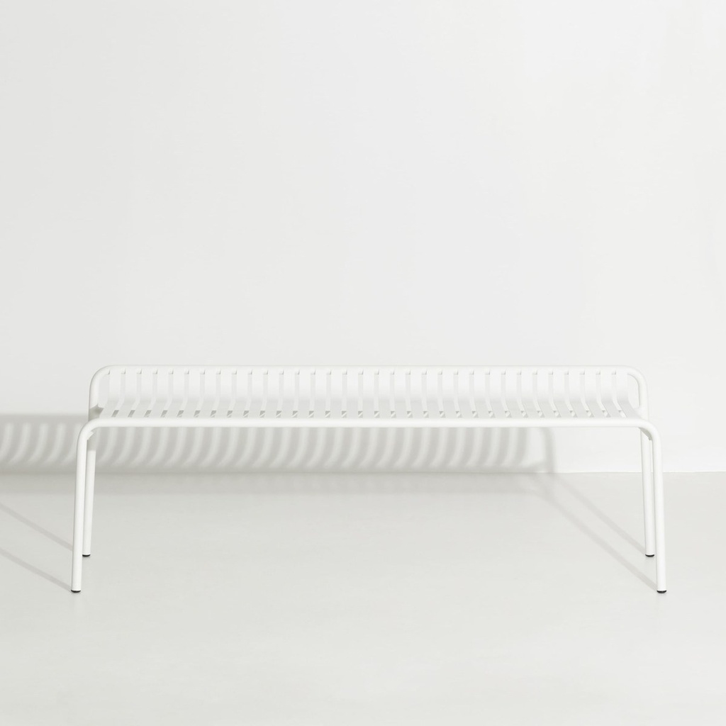 Banc de jardin sans dossier Week-End – aluminium