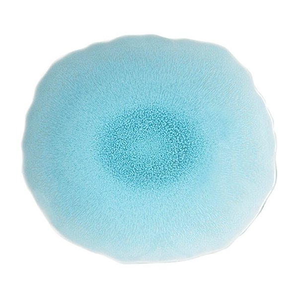 Assiette S plume atoll