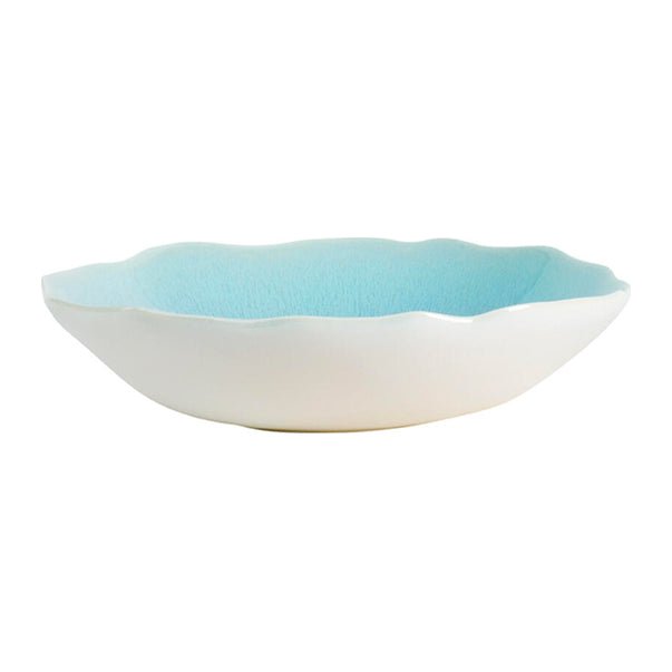 Assiette creuse plume atoll