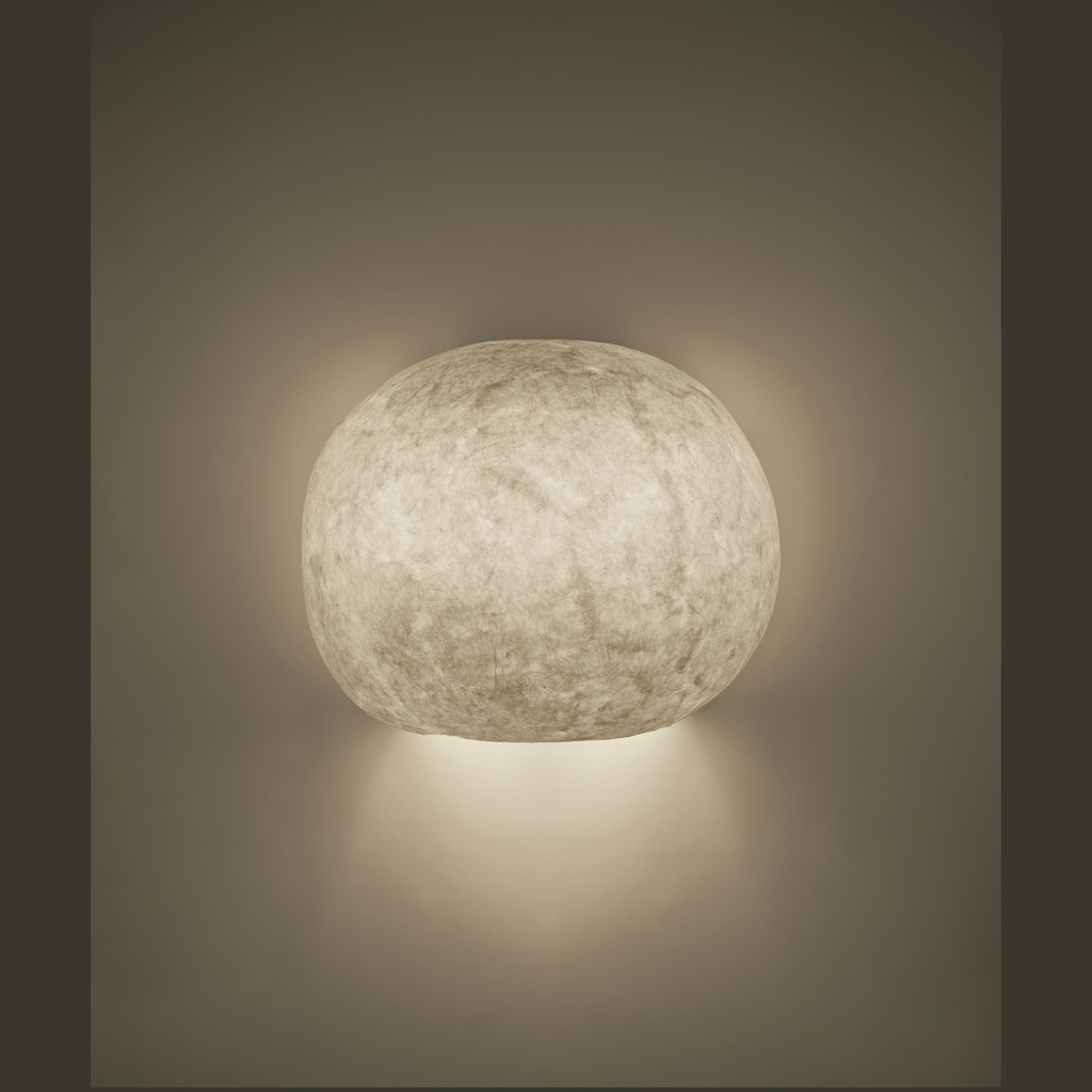 Applique pebble - papier blanc