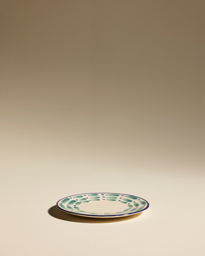 Assiette à dessert Aura - outremer