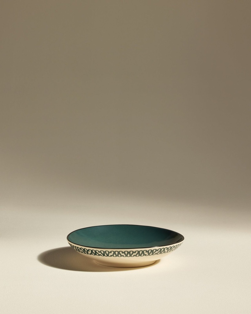 Assiette creuse Sarah - bleu Sarah