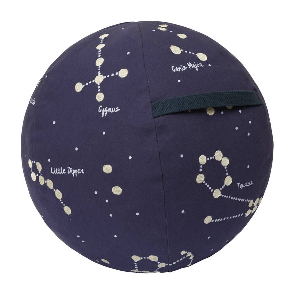Pouf Constellation – bleu foncé