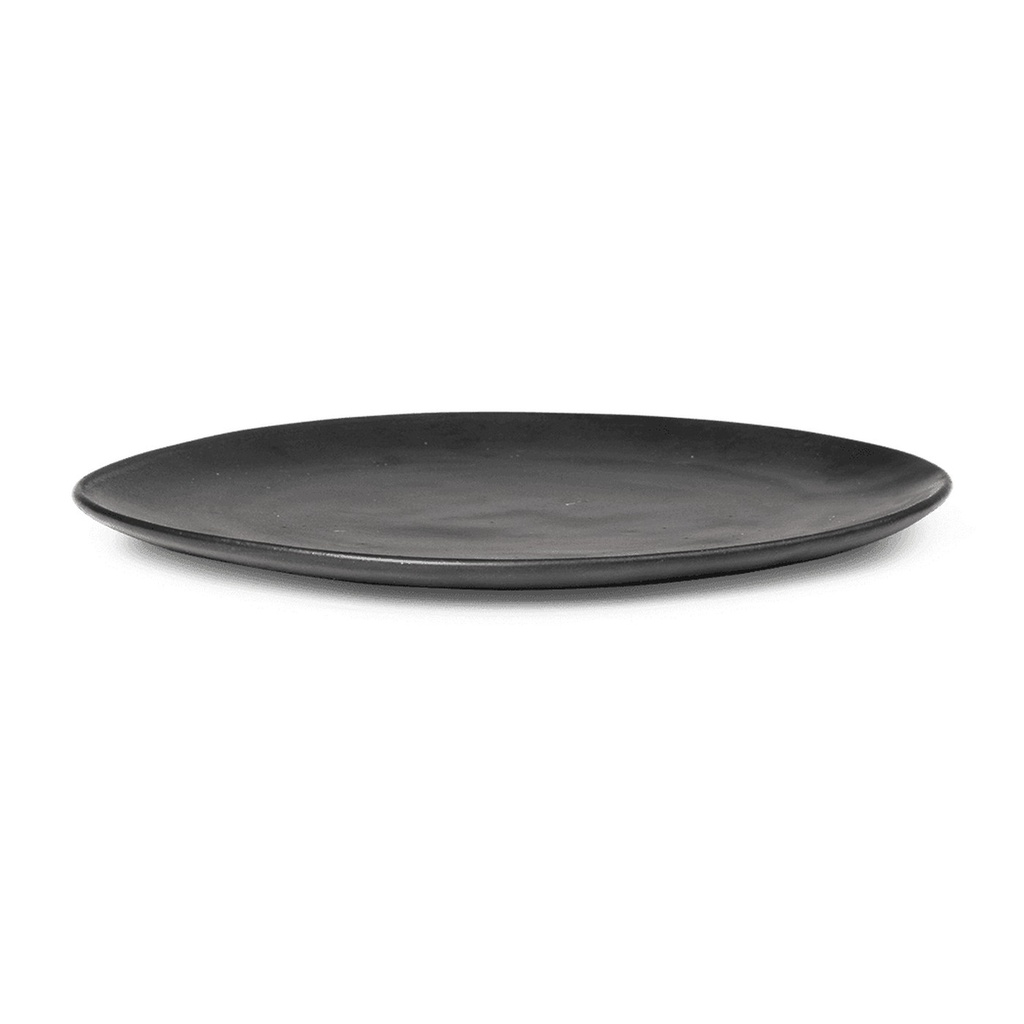 Assiette Flow – moyenne – noir