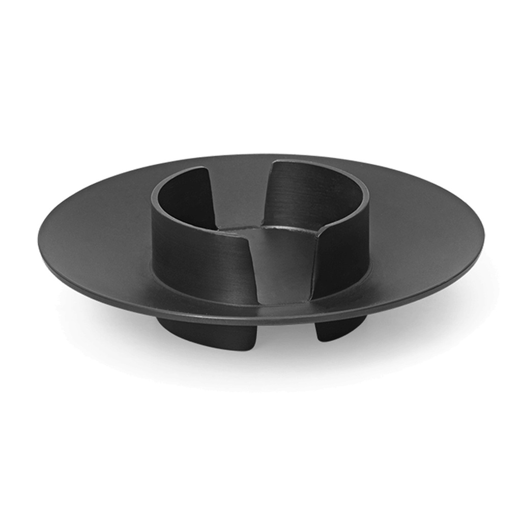 Bougeoir Block – laiton noir