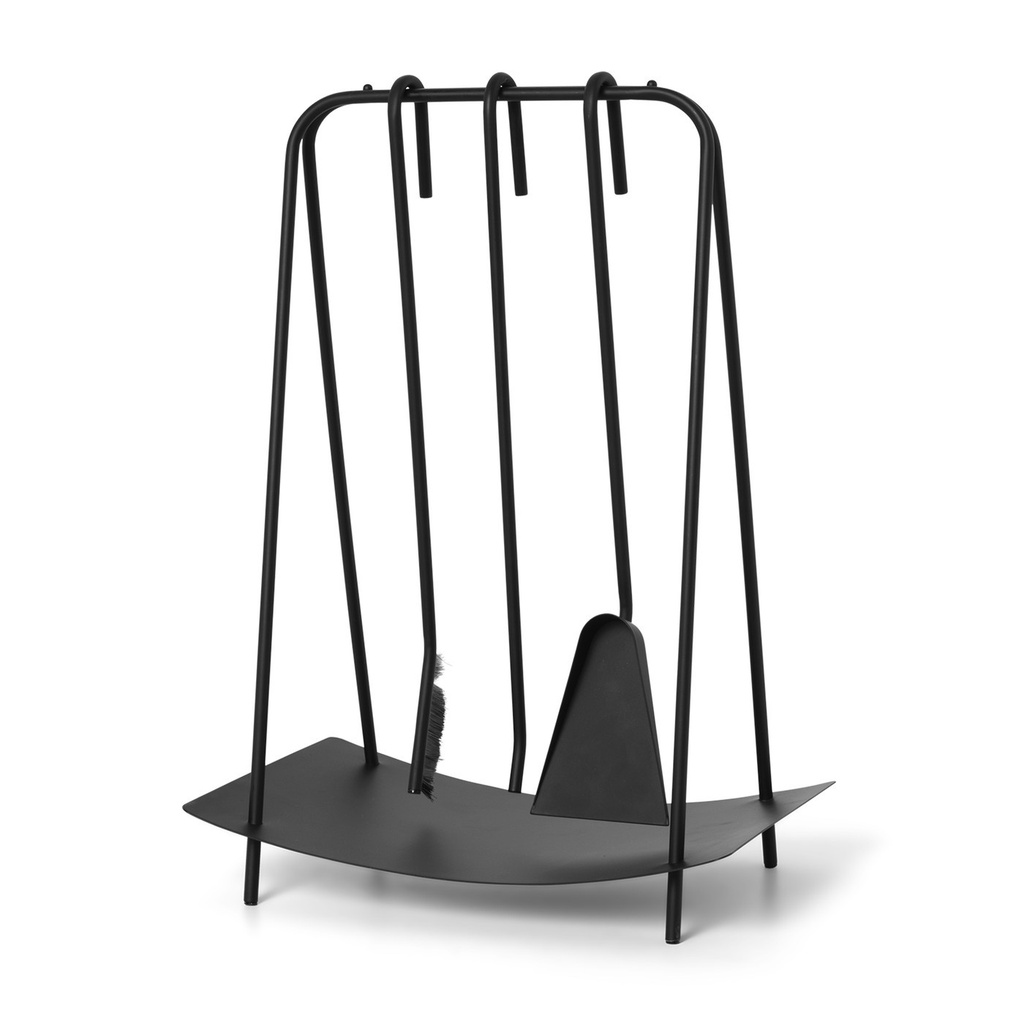 Accessoires de cheminée Port – noir