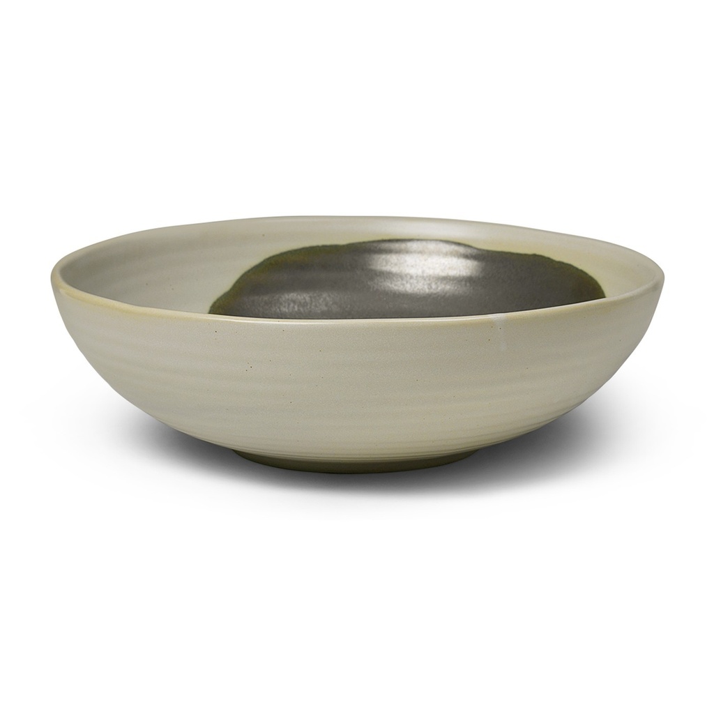 Bol Omhu – grand – blanc cassé/anthracite