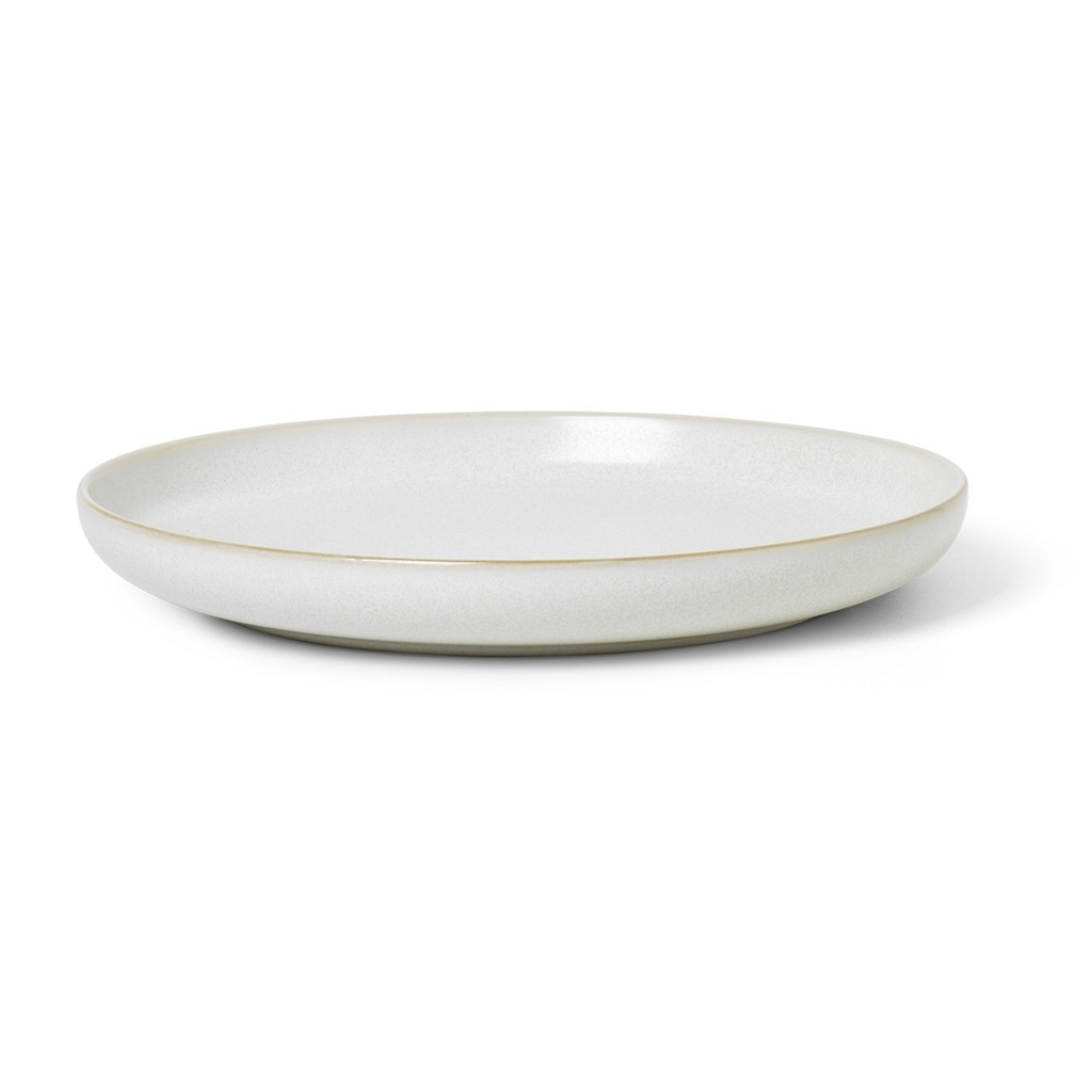 Assiette Sekki – grande – crème