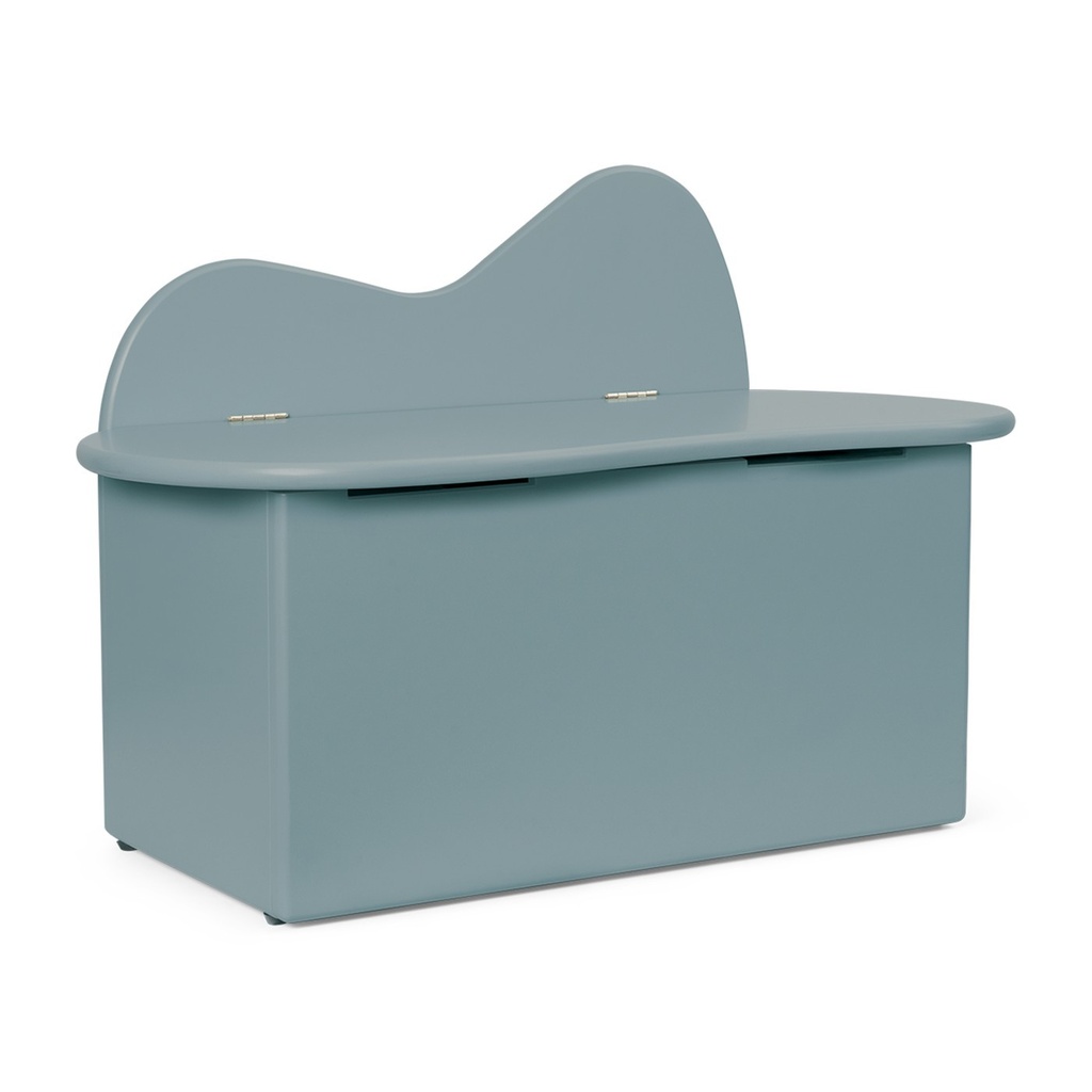 Banc de rangement Slope – gris orage