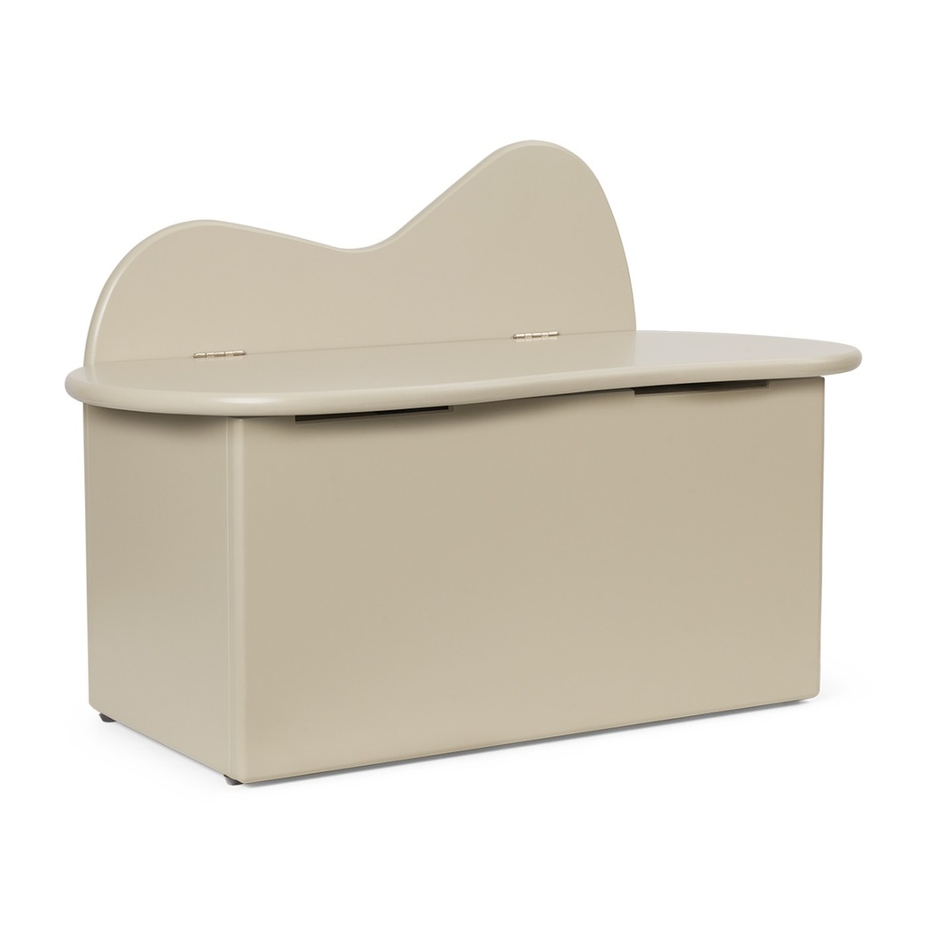 Banc de rangement Slope – cachemire