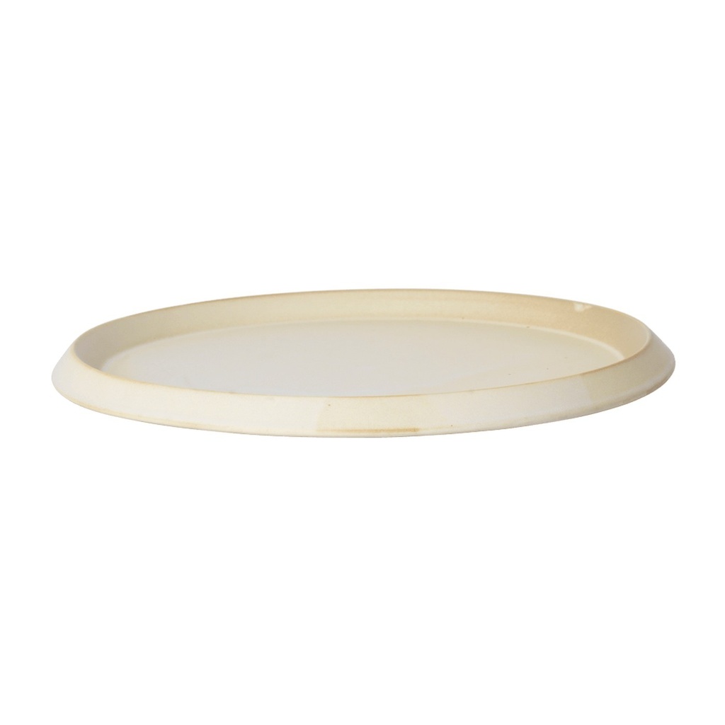 Assiette plate Erena – crème – Ø29 cm