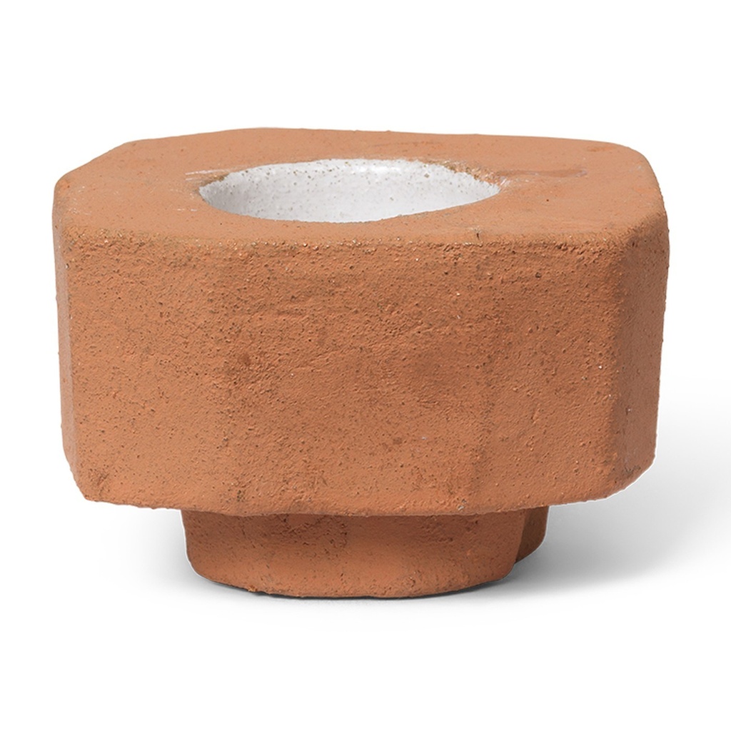 Bougeoir Kurinu – terracotta