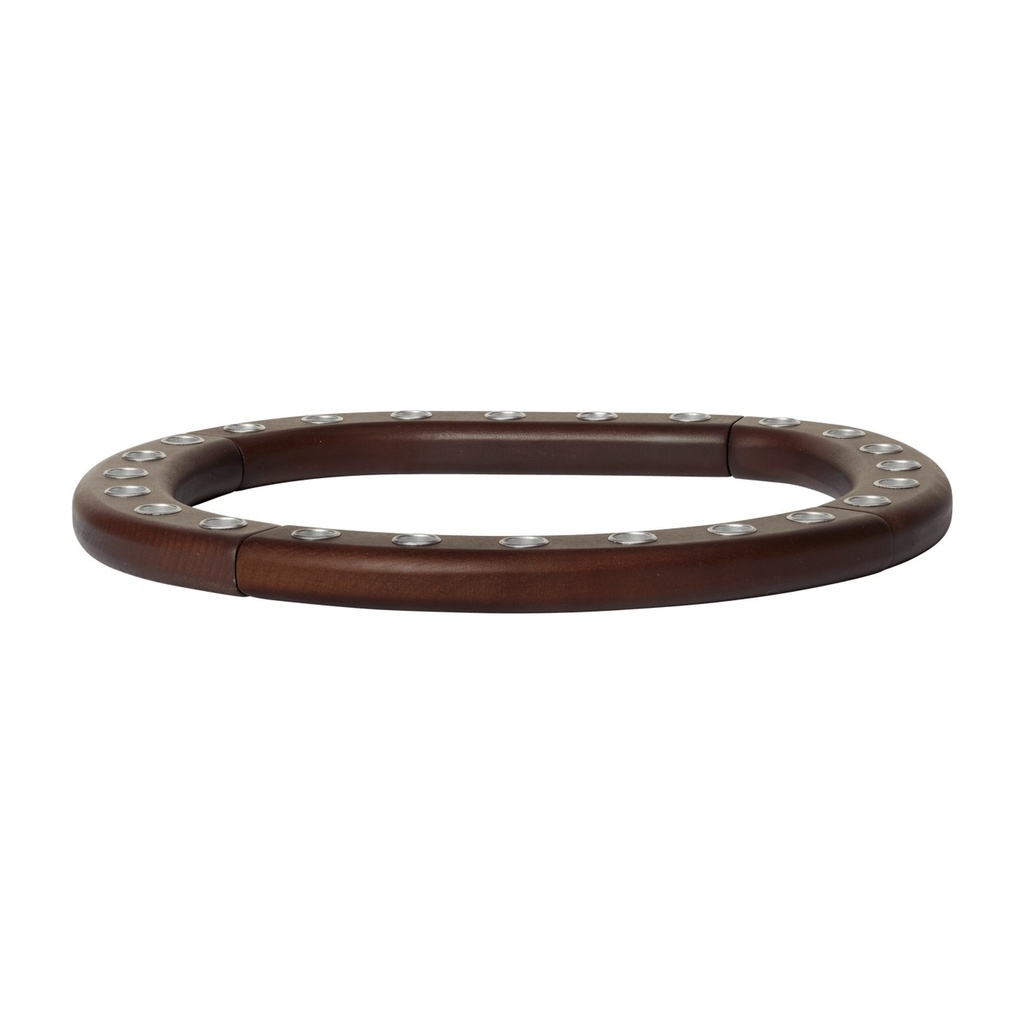 Bougeoir Ori – hêtre teinté foncé