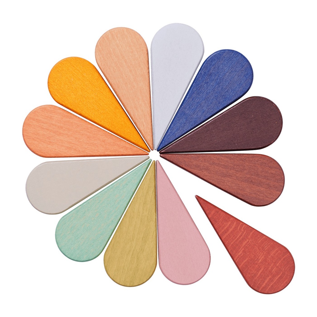 Blocs de jeu Petal – multicolore