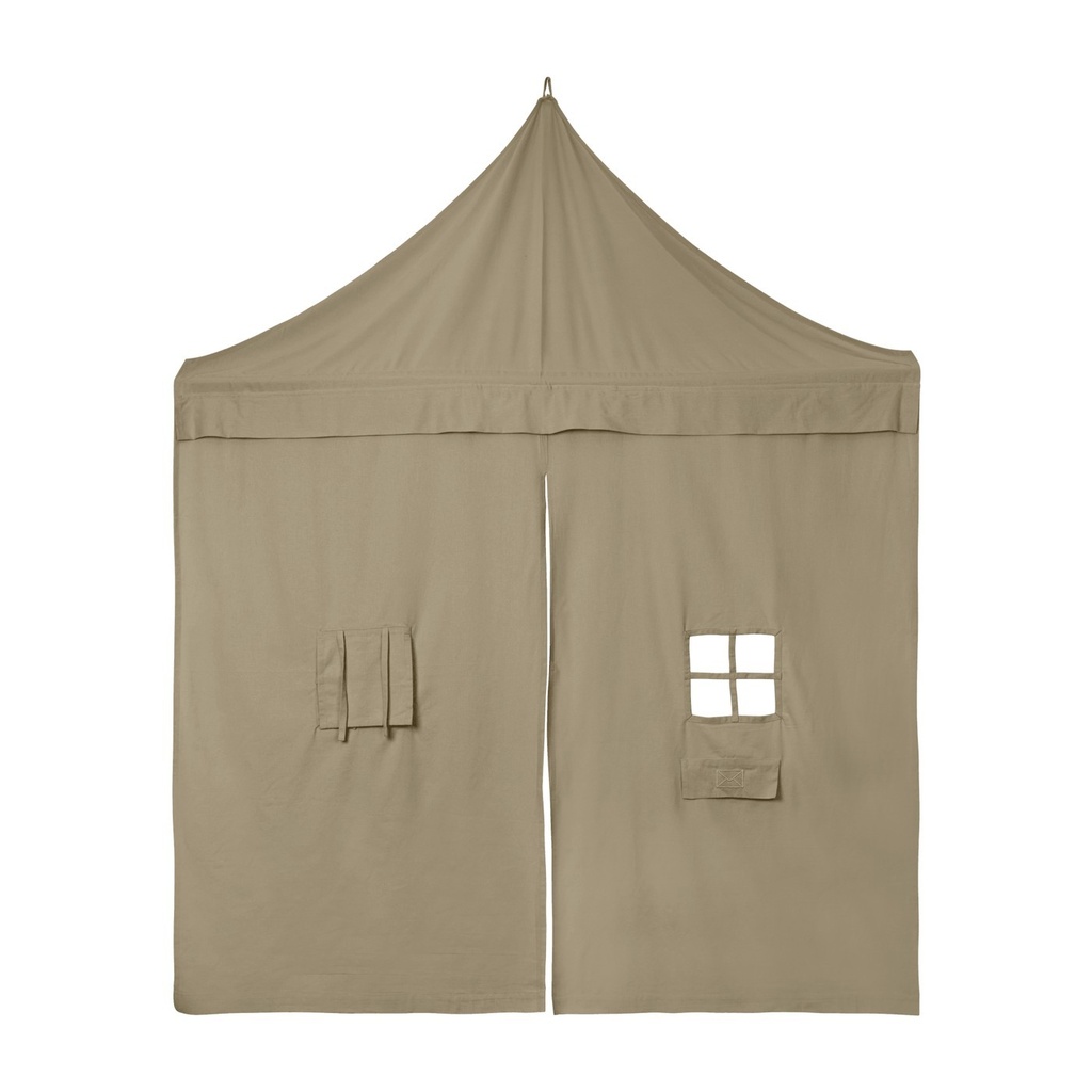 Rideau d'angle Settle – vert orme