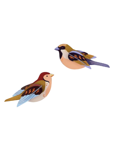 [TTM217] Oiseaux du jardin – moineaux