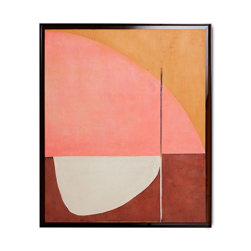 [AWD8960] Framed artwork "roseate hues" 107x127cm