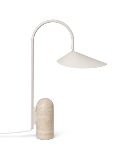 [110168693] Lampe à poser Arum – cachemire – 20x34 H50