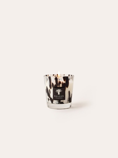 [MAX08PB] Bougie parfumée Pearls Black – Mini 8 cm