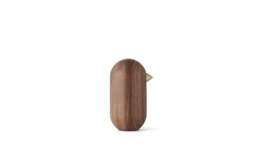 [100245] Petit oiseau - noyer - 10 cm