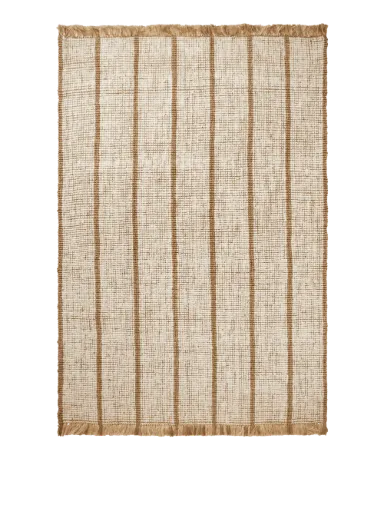 [1104270756] Tapis athens strips - 170x240 - natural/off white