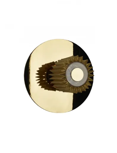 [ITS W 270 GOL-GOL] Applique -in the sun - tout gold - diam 27cm