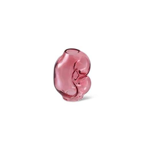 [AVG0002] vase en verre brillant S, rose