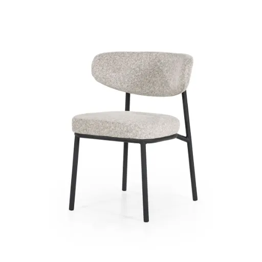 [240170] Chaise jari - beige - 57x55x78 cm