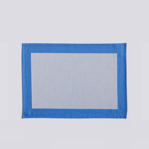 [AE046-A656] Set de table Mat – bleu – 43x31 cm