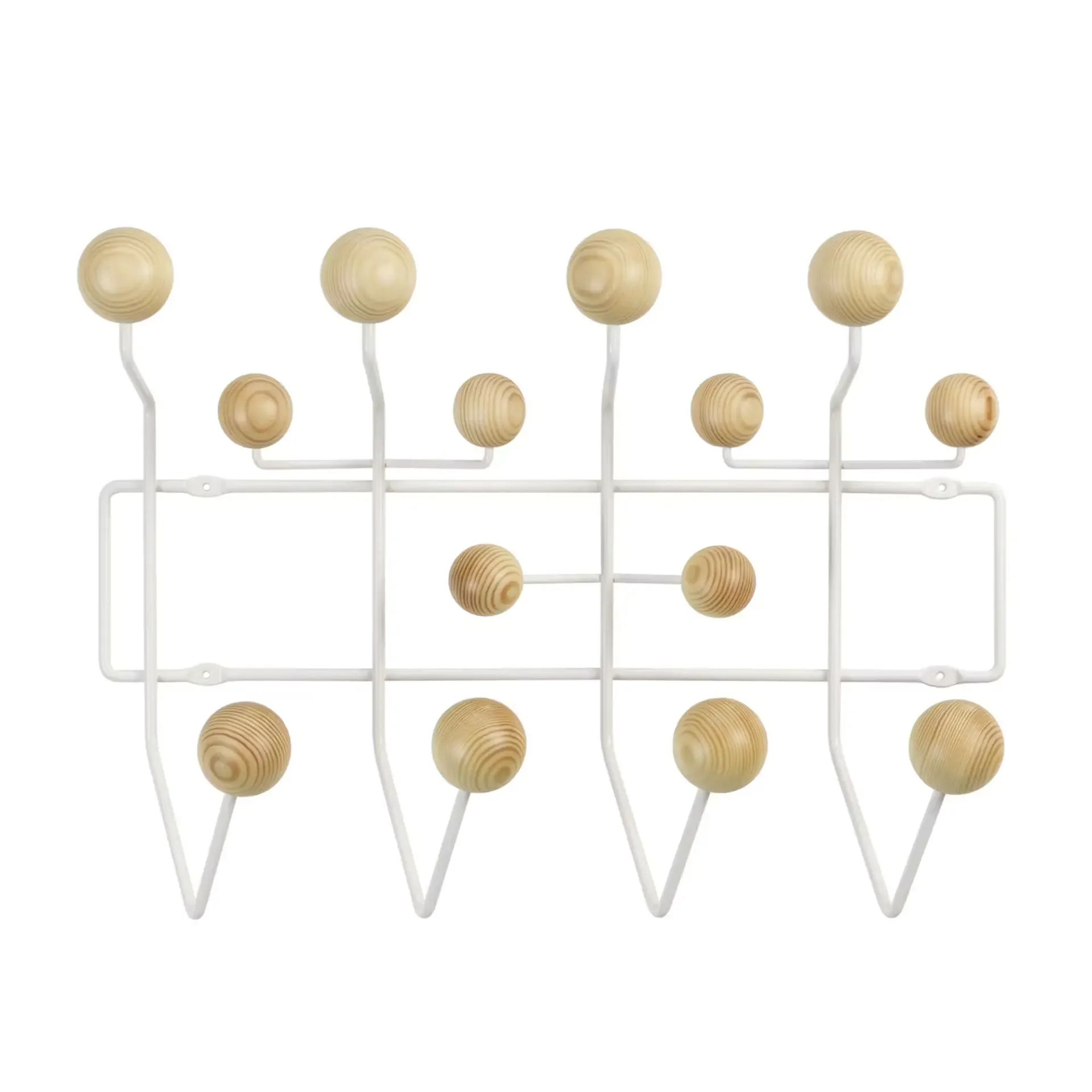 [20119106] Porte-manteau Hang It All - pin / blanc