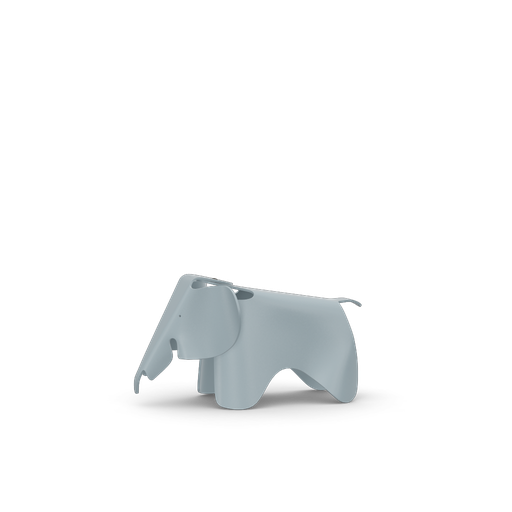 [21511202] Eames Elephant (small) - gris bleuté