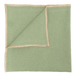 Serviette Haomy corte - amande