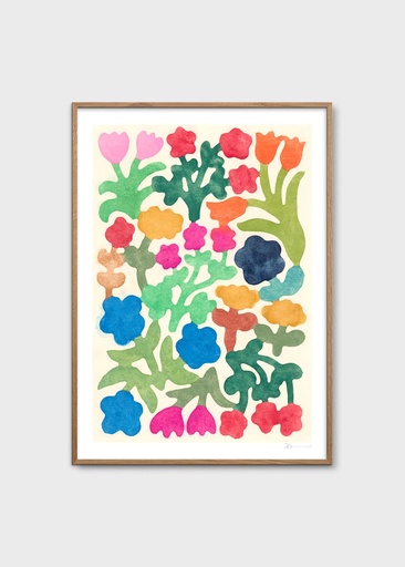[17367-3] Donchi - garden in movement - 30x40 cm