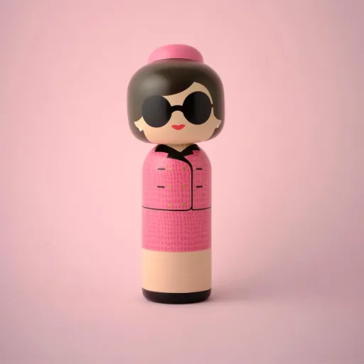 [SI01JA] Kokeshi jackie - 14.5 cm