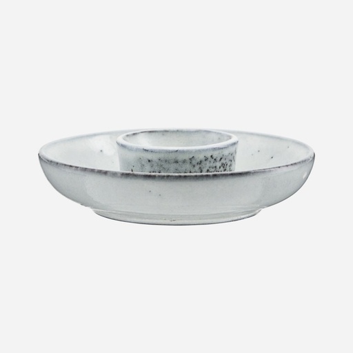 [206260813] Coquetier, rustic, gris/bleu