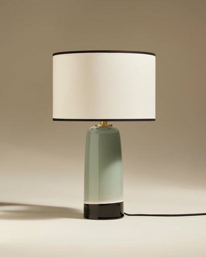 [16LDTSIC-POUSSE] Lampe à poser Sicilia pousse de tilleul - H49 ø 30cm