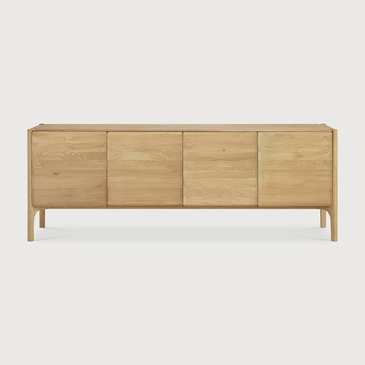 [51319] Buffet Pi chêne 4 portes