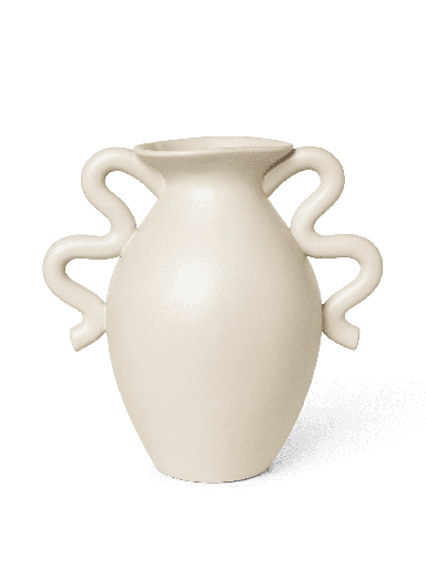 [1104264696] Vase de table Verso – crème