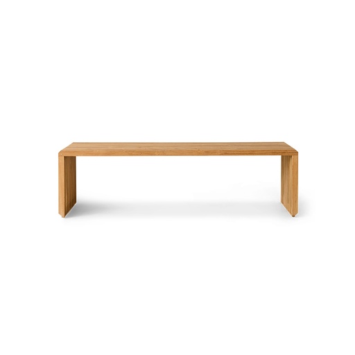 [MZM4911] Banc à lattes l - teck naturel