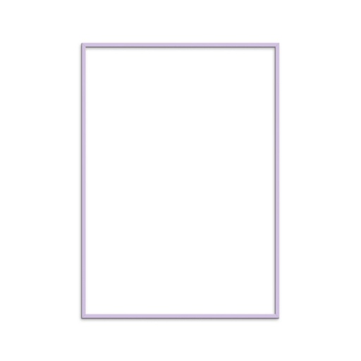 [16994-3] Cadre bois lavande – 30x40 cm