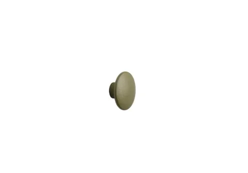 [03349] Patère DOTS bois – brown green – Ø9